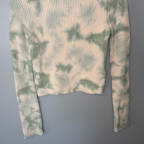 Princess Polly Cream Green Tie Dye Sweater - Picture 9 of 12
